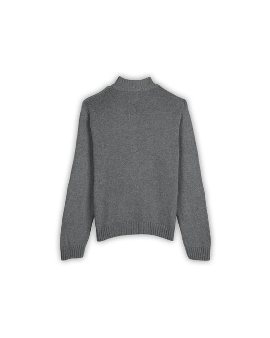 CHAPS QUARTER-ZIP KNIT - XXL