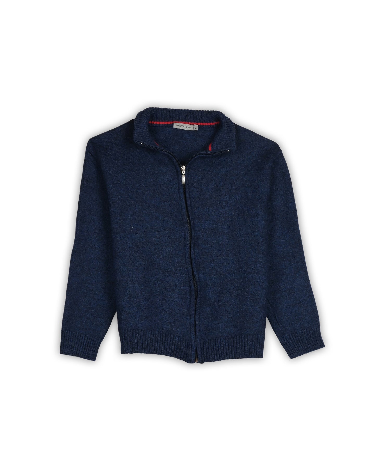 GREYSTONE ZIPPER SWEATER - M