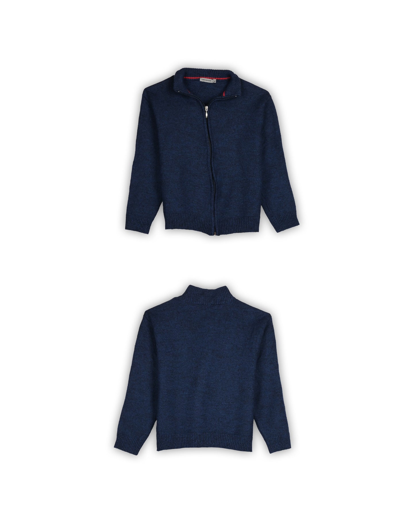 GREYSTONE ZIPPER SWEATER - M