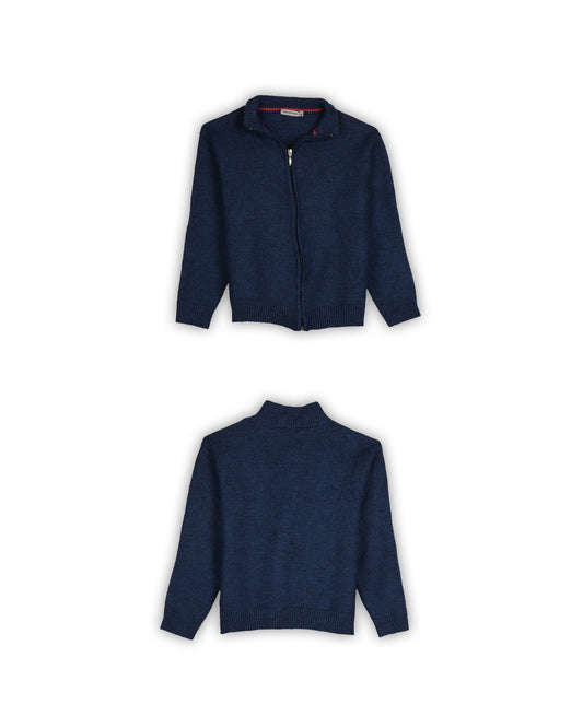 GREYSTONE ZIPPER SWEATER - M