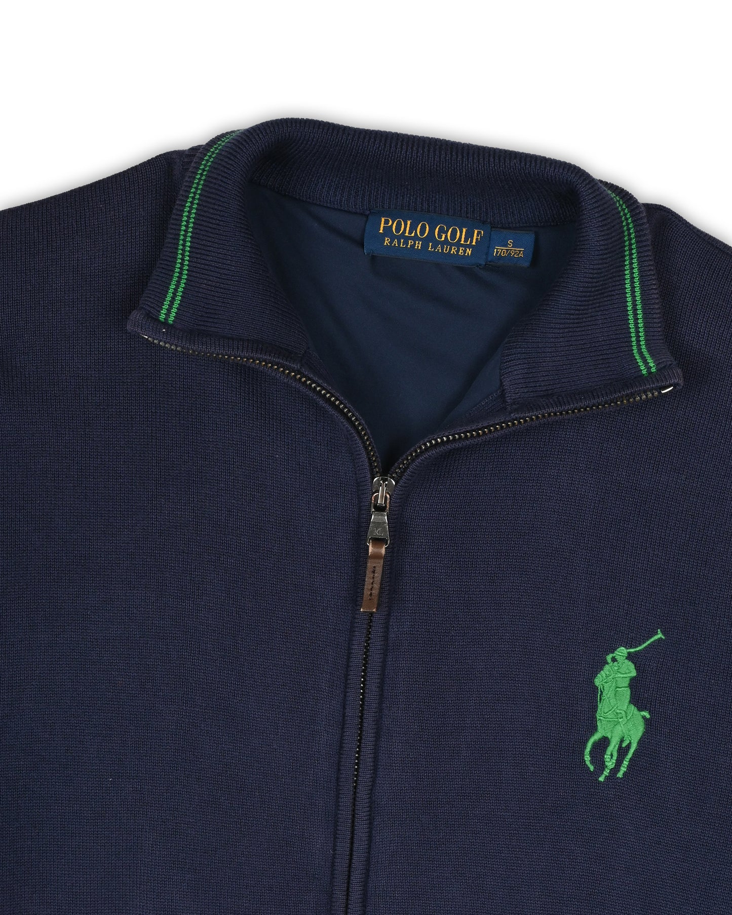 POLO RALPH LAUREN ZIPPER SWEATER - S