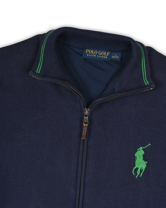 POLO RALPH LAUREN ZIPPER SWEATER - S