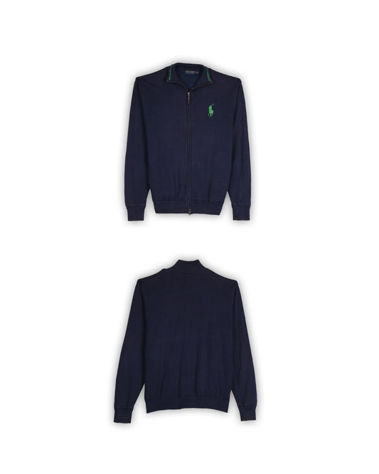 POLO RALPH LAUREN ZIPPER SWEATER - S