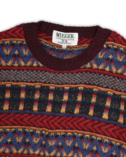 90'S MUGGER SWEATER - M