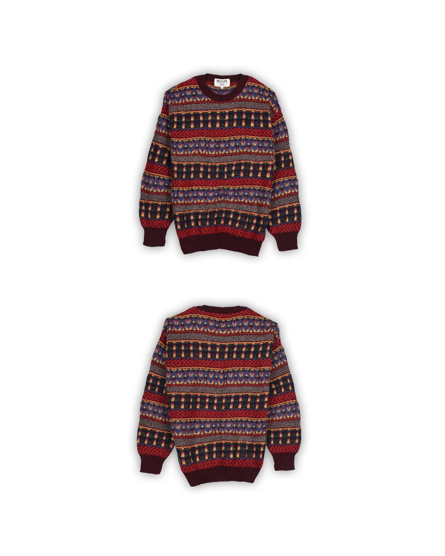 90'S MUGGER SWEATER - M