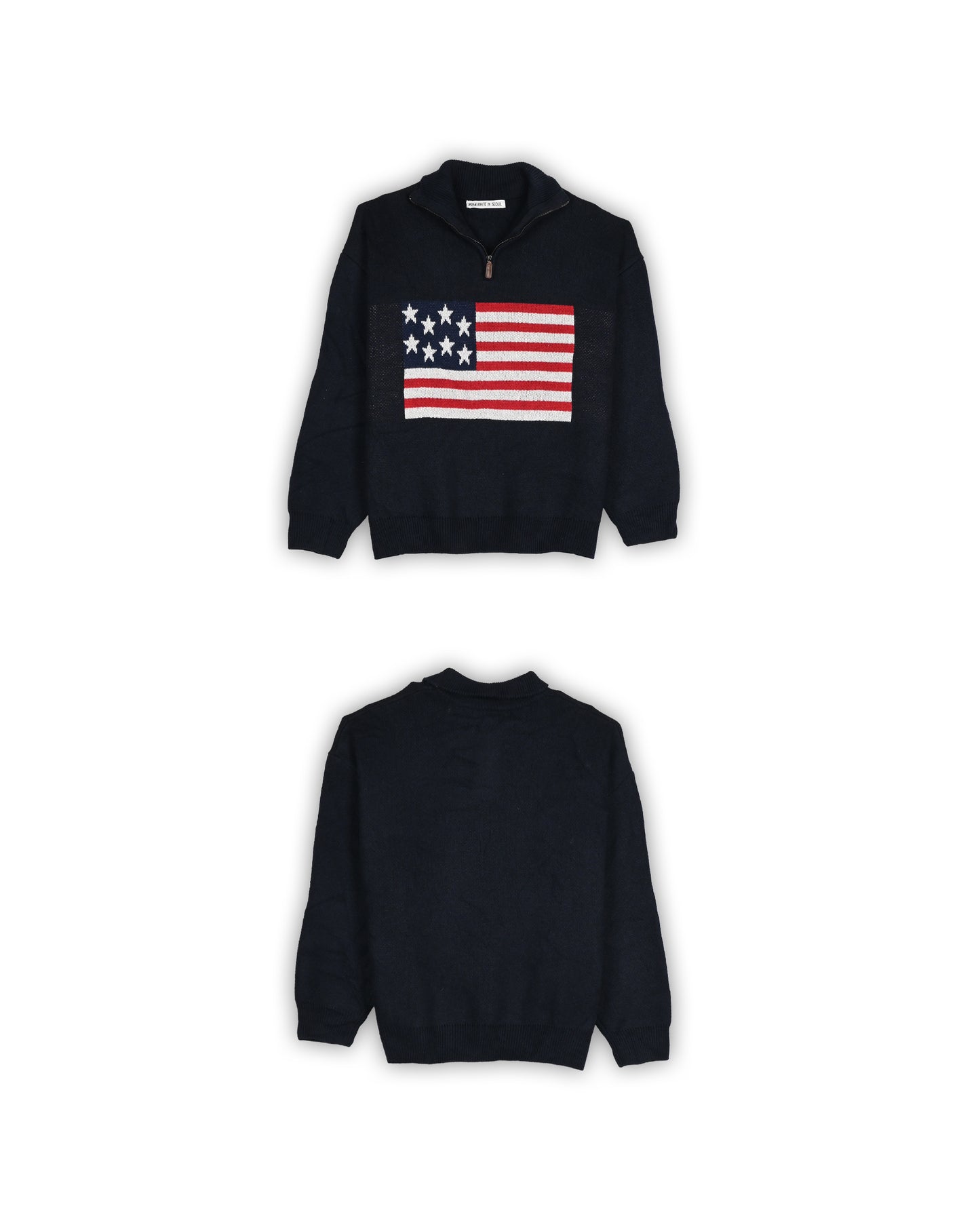 UWS FLAG QUARTER-ZIP KNIT - XXL