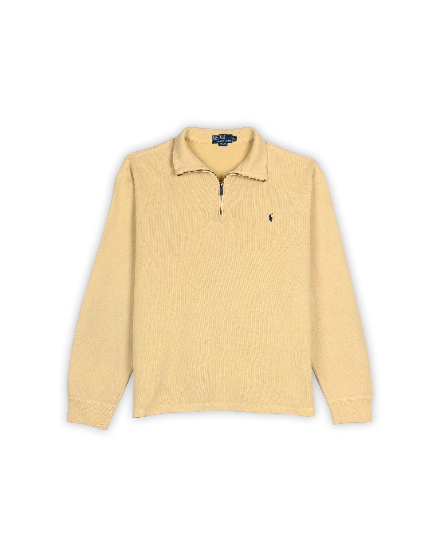 POLO RALPH LAUREN QUARTER-ZIP KNIT - XL