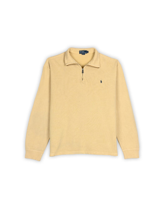 POLO RALPH LAUREN QUARTER-ZIP KNIT - XL