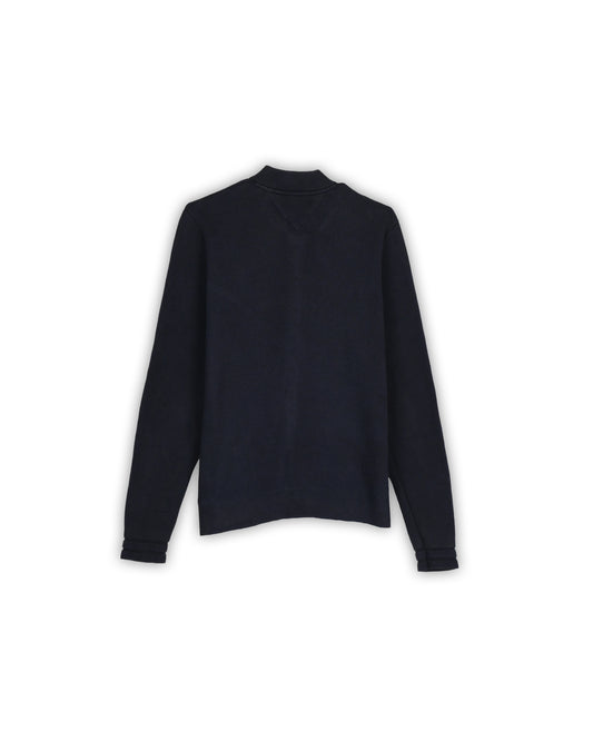 TOMMY HILFIGER ZIPPER SWEATER - M