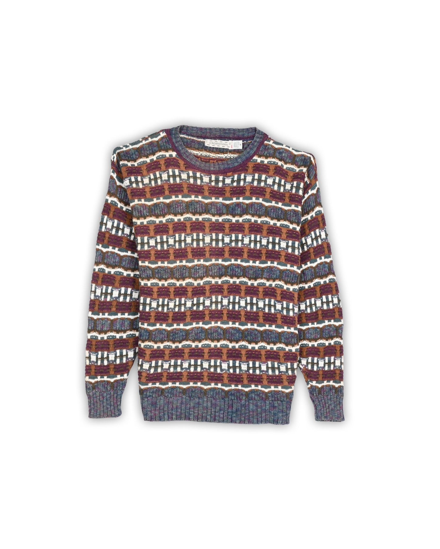 90'S CROSSINGS SWEATER - M
