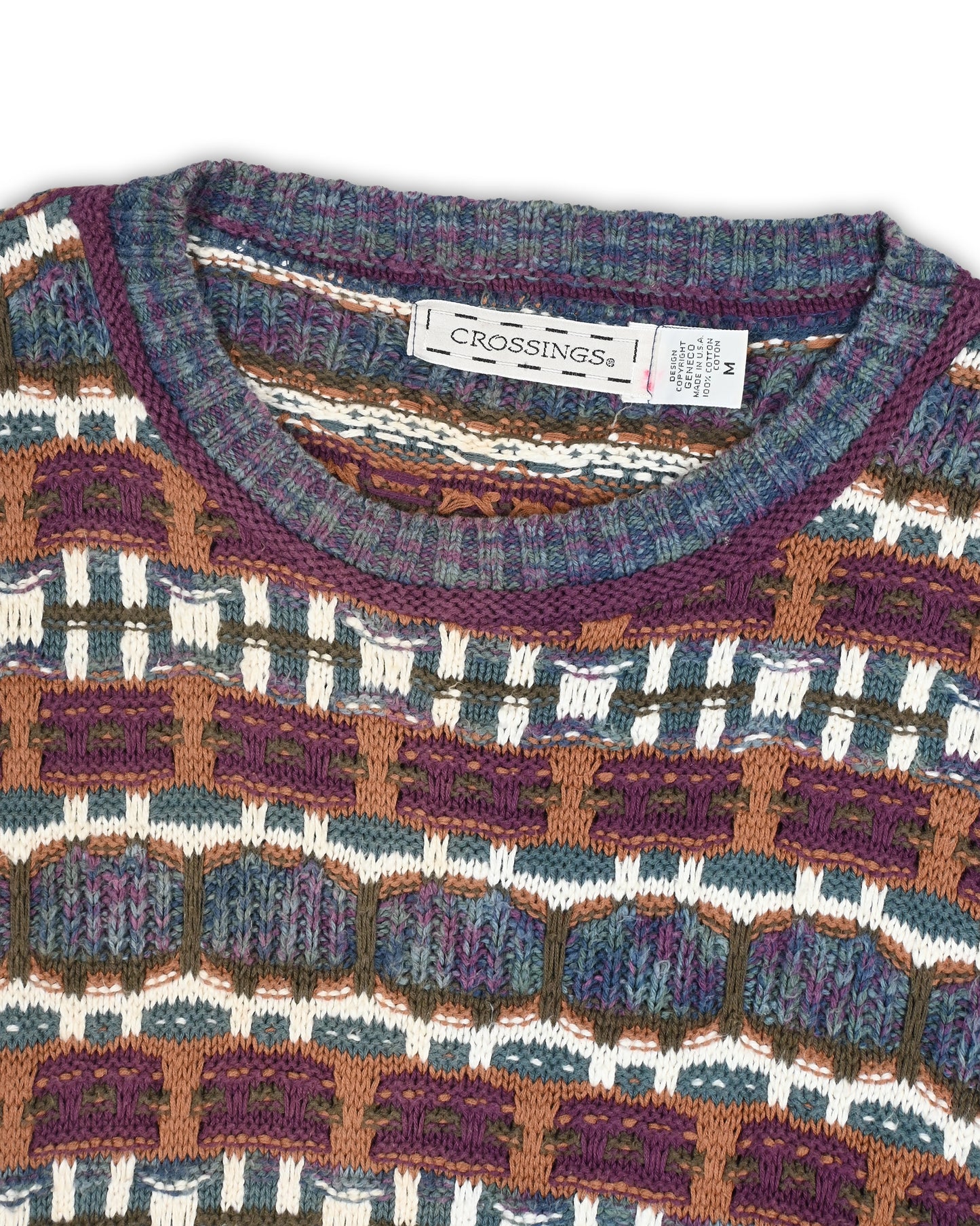 90'S CROSSINGS SWEATER - M