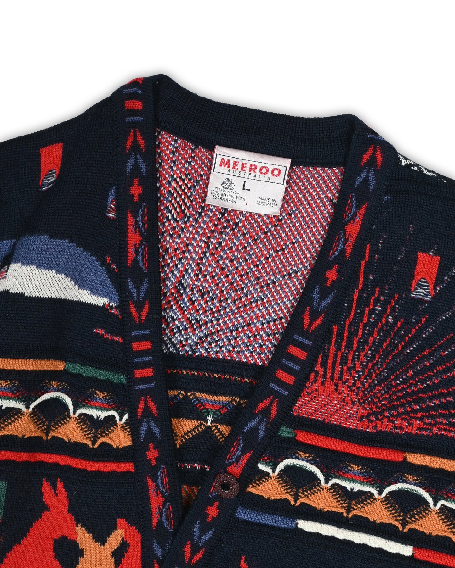 90'S MEEROO AUSTRALIA SWEATER - L