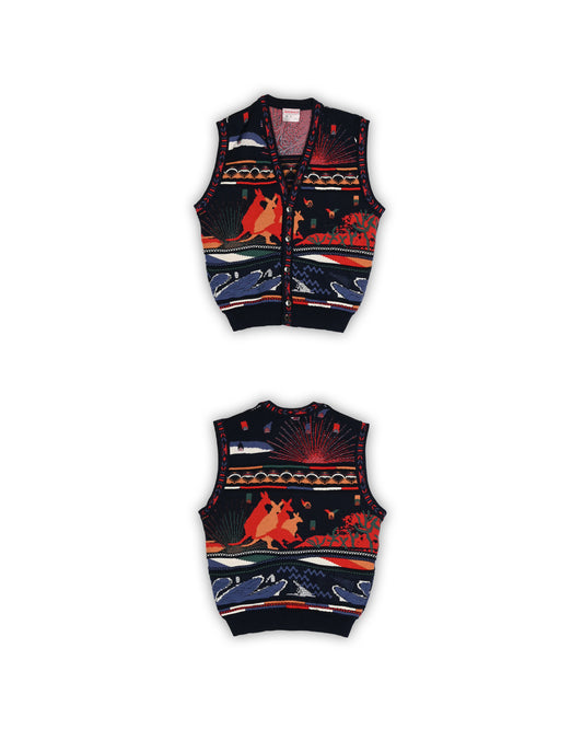 90'S MEEROO AUSTRALIA SWEATER - L