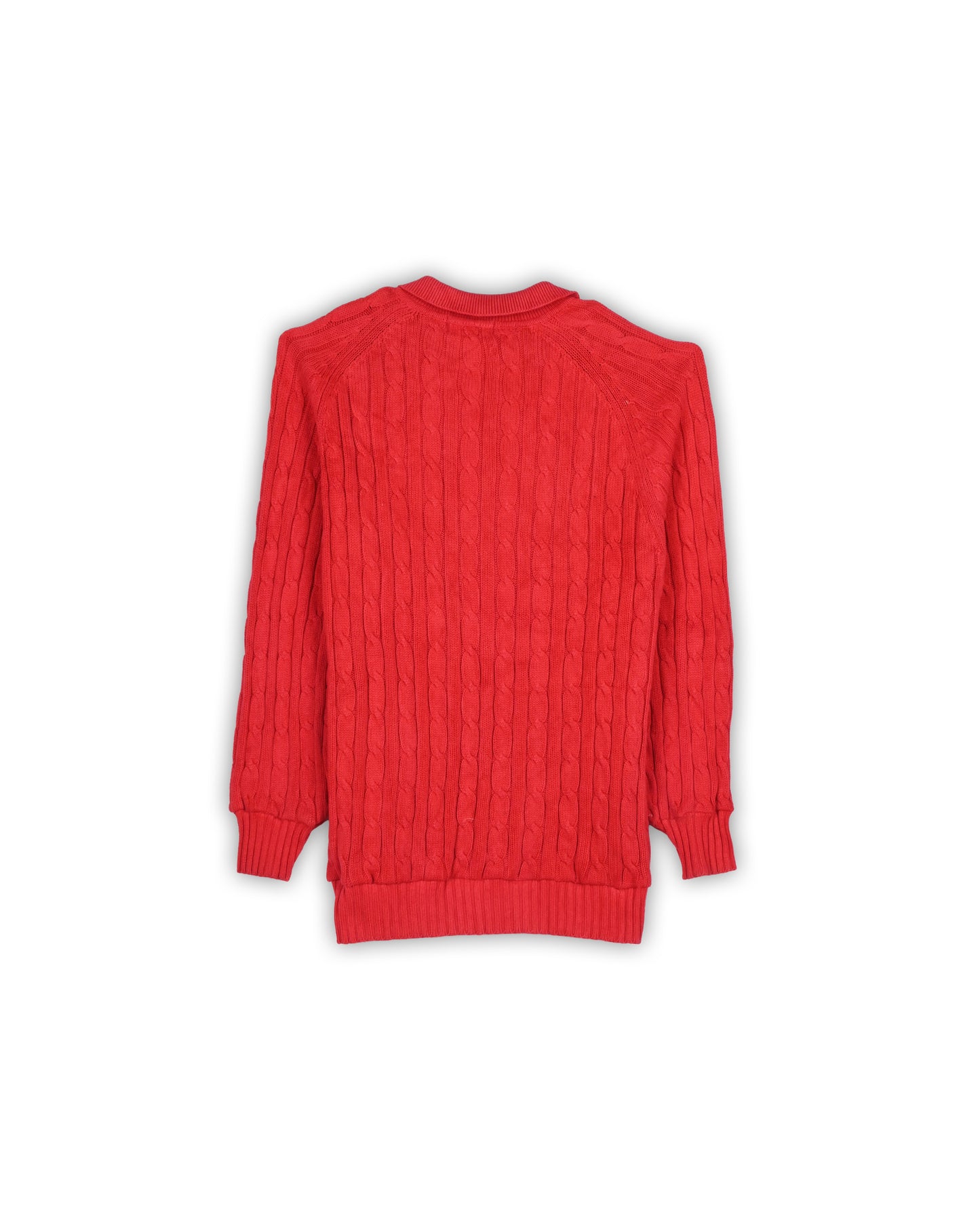 90'S POLO RALPH LAUREN CABLE KNIT - M