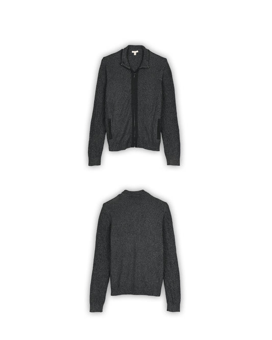 CALVIN KLEIN JEANS ZIPPER SWEATER - XL