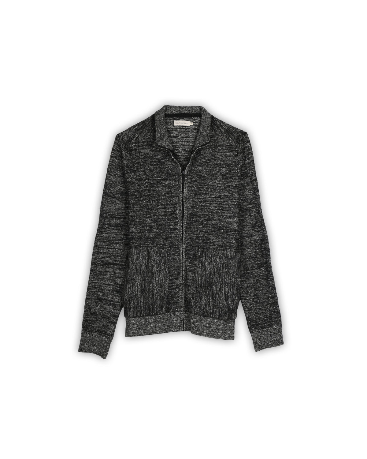 CALVIN KLEIN JEANS ZIPPER SWEATER - M