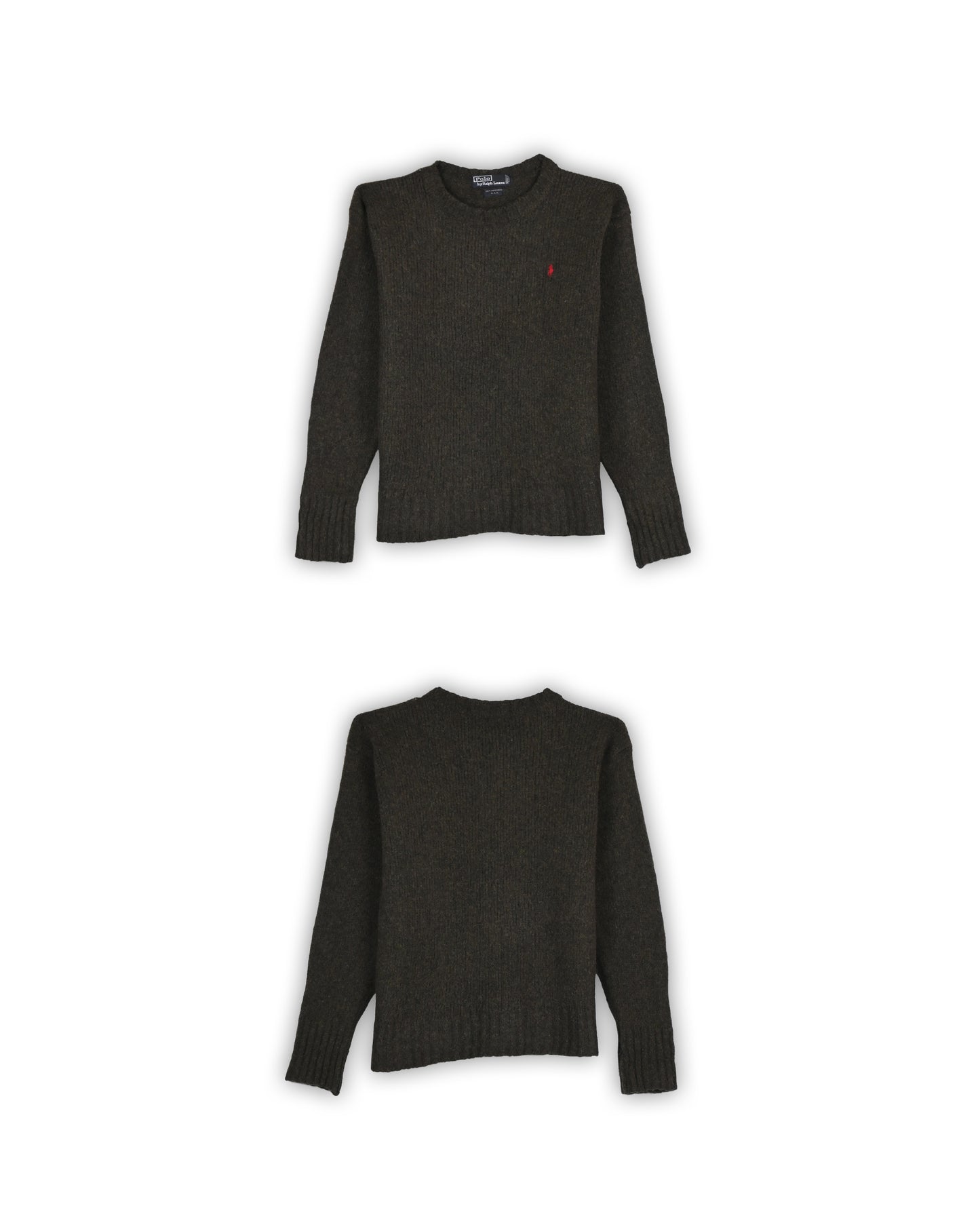 POLO RALPH LAUREN LAMBSWOOL SWEATER - S