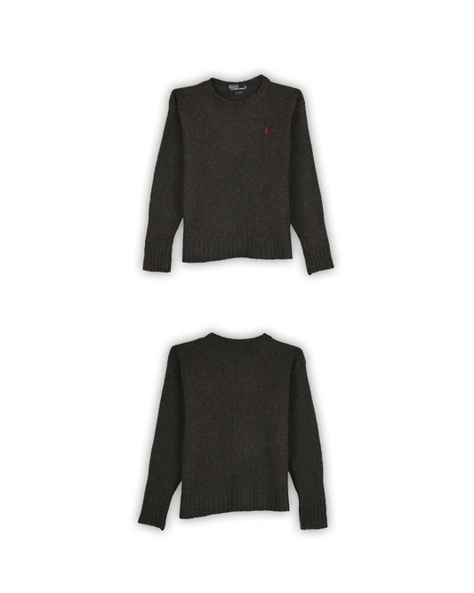 POLO RALPH LAUREN LAMBSWOOL SWEATER - S