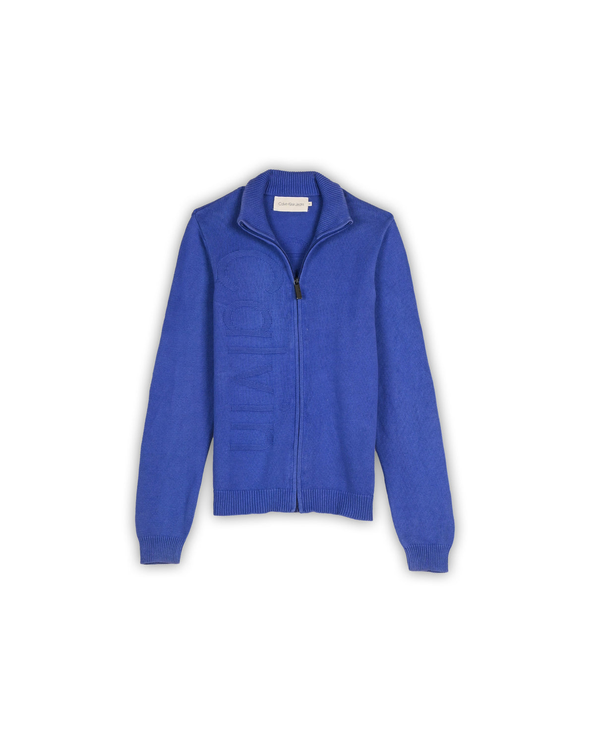 CALVIN KLEIN JEANS QUARTER-ZIP KNIT - M