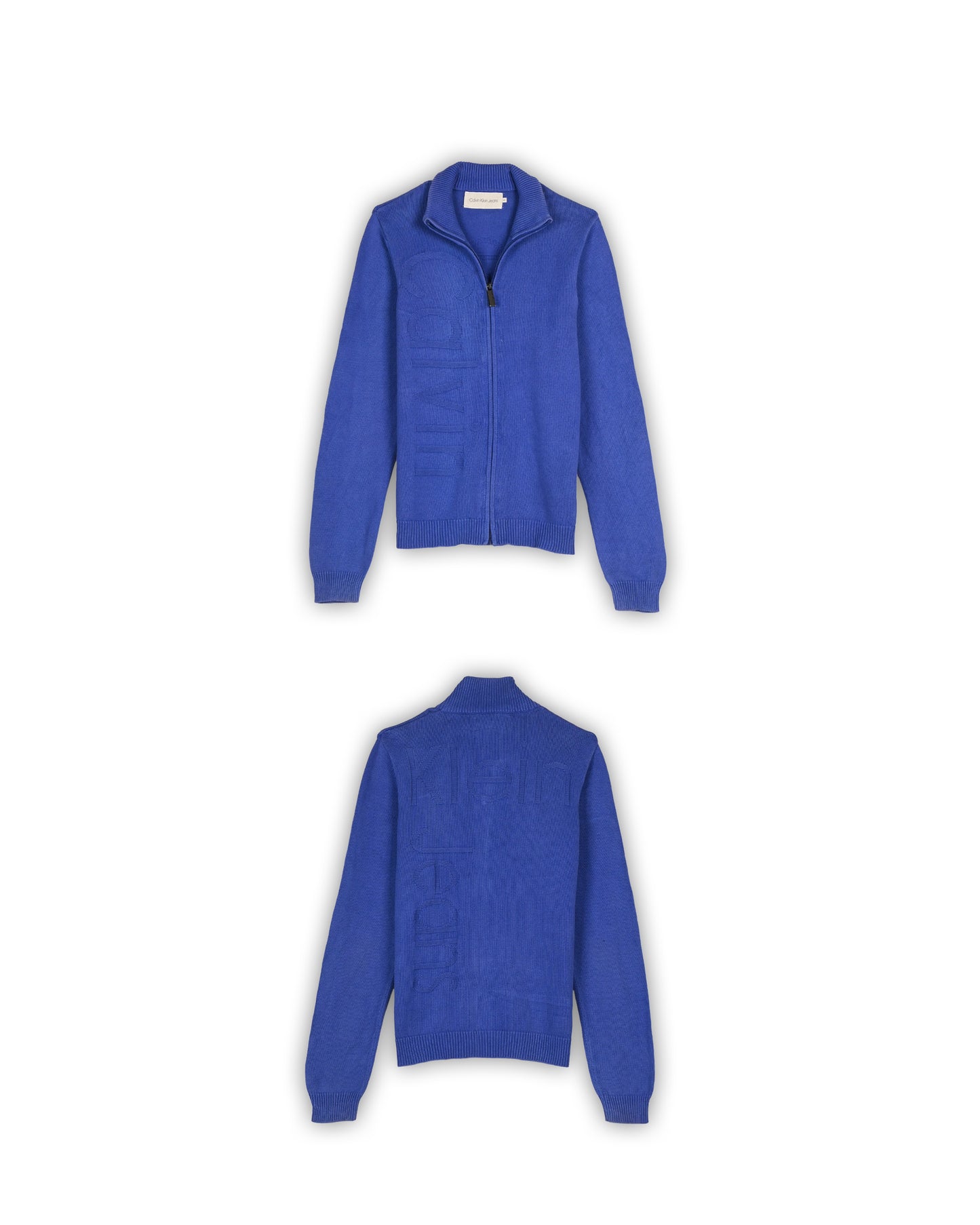 CALVIN KLEIN JEANS QUARTER-ZIP KNIT - M