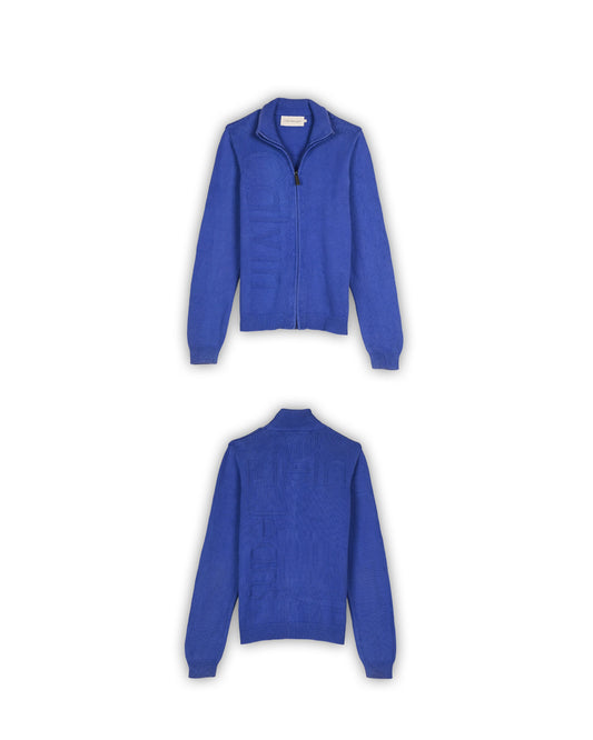 CALVIN KLEIN JEANS QUARTER-ZIP KNIT - M