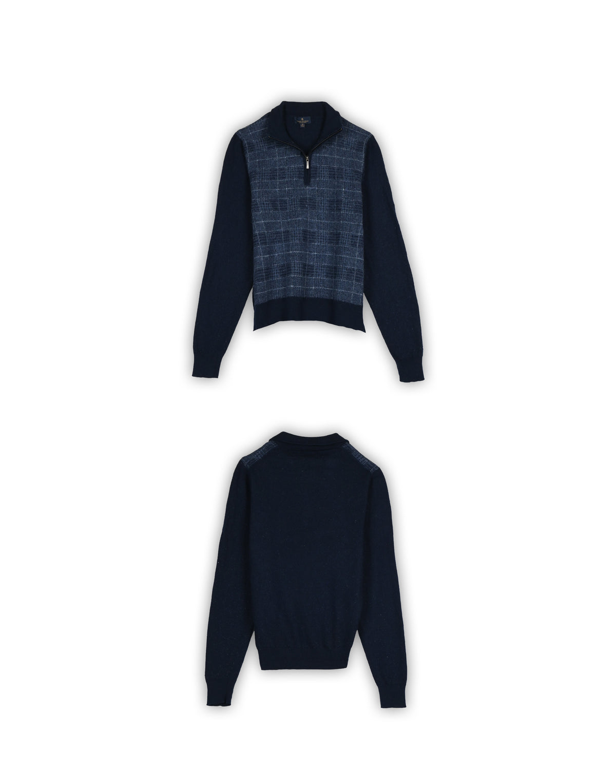 BROOKS BROTHERS QUARTER-ZIP KNIT - M