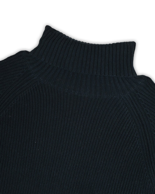 STONE ISLAND HIGH-NECK SWEATER - M