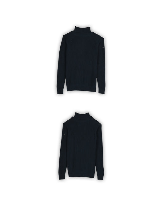 STONE ISLAND HIGH-NECK SWEATER - M