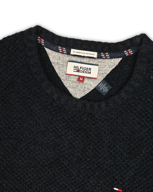 TOMMY HILFIGER DENIM SWEATER - M