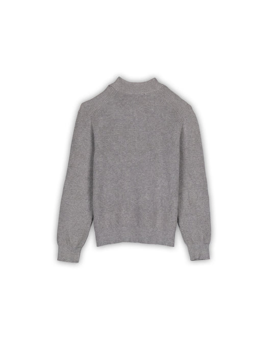 GUESS QUARTER-ZIP KNIT - S