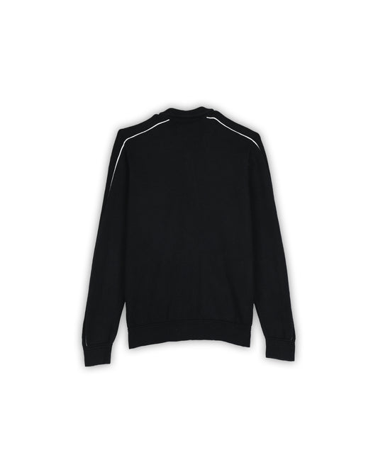 CALVIN KLEIN JEANS ZIPPER SWEATER - L