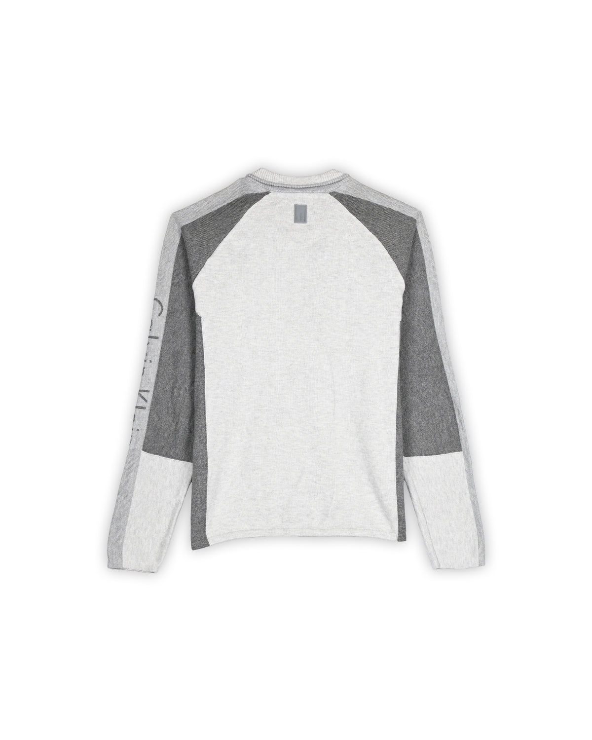 CALVIN KLEIN QUARTER-ZIP KNIT - L