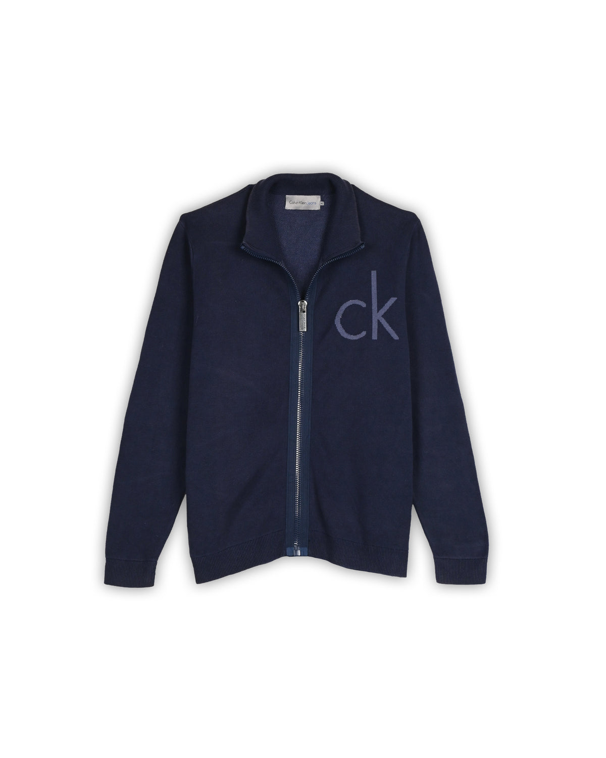CALVIN KLEIN JEANS ZIPPER SWEATER - XL