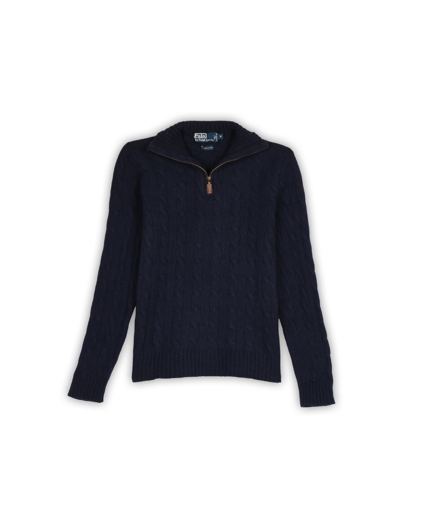 POLO RALPH LAUREN QUARTER-ZIP KNIT - M