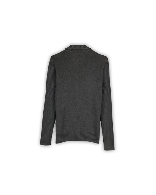 CALVIN KLEIN JEANS ZIPPER SWEATER - M
