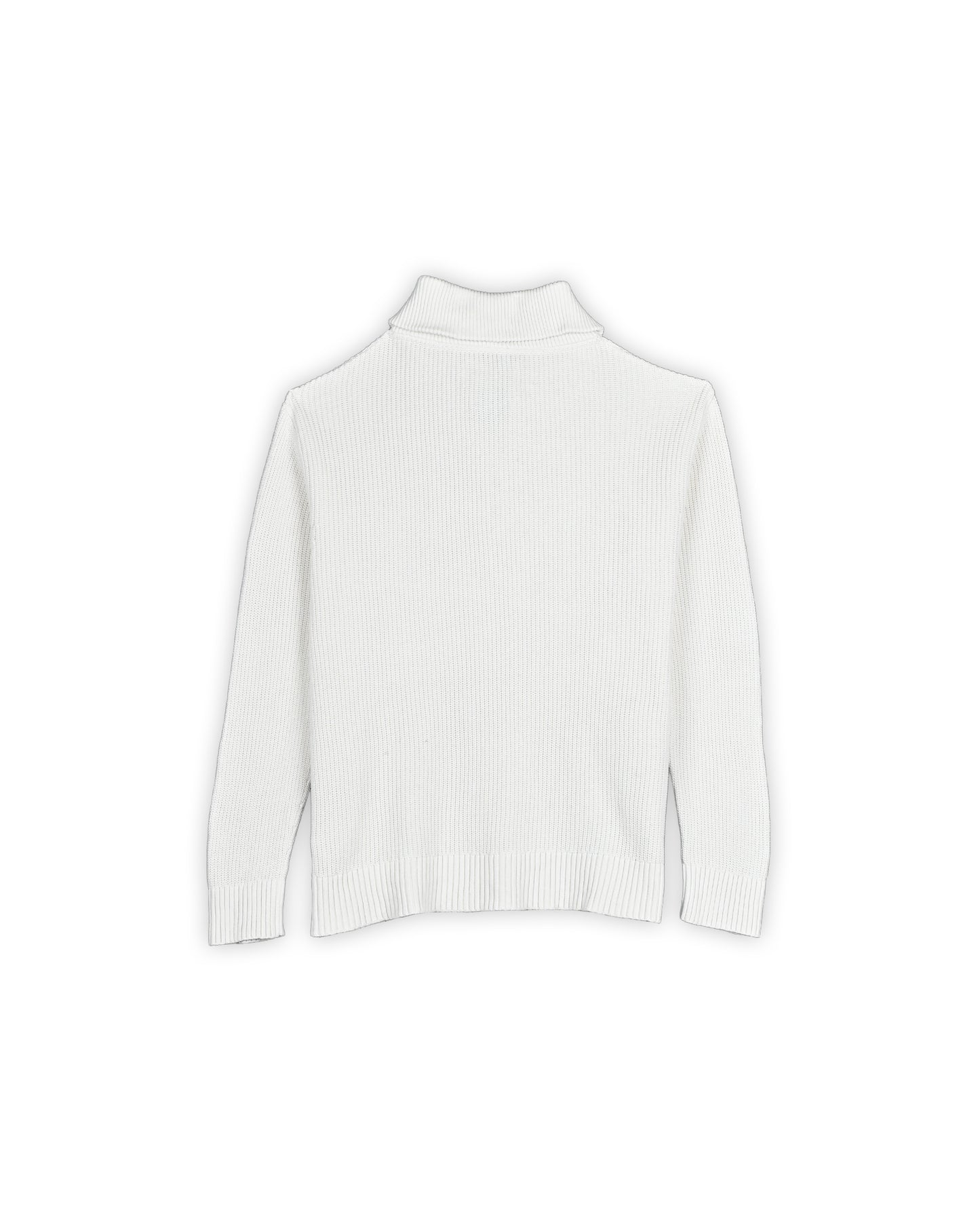 CALVIN KLEIN JEANS QUARTER-ZIP KNIT - M