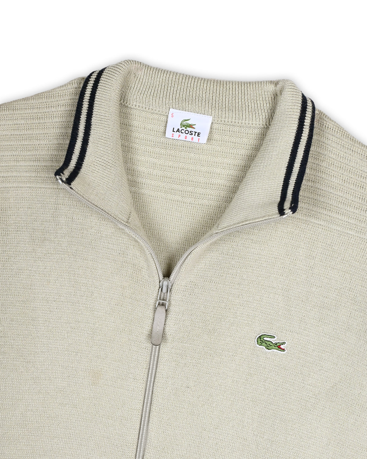 LACOSTE SPORT ZIPPER SWEATER - M