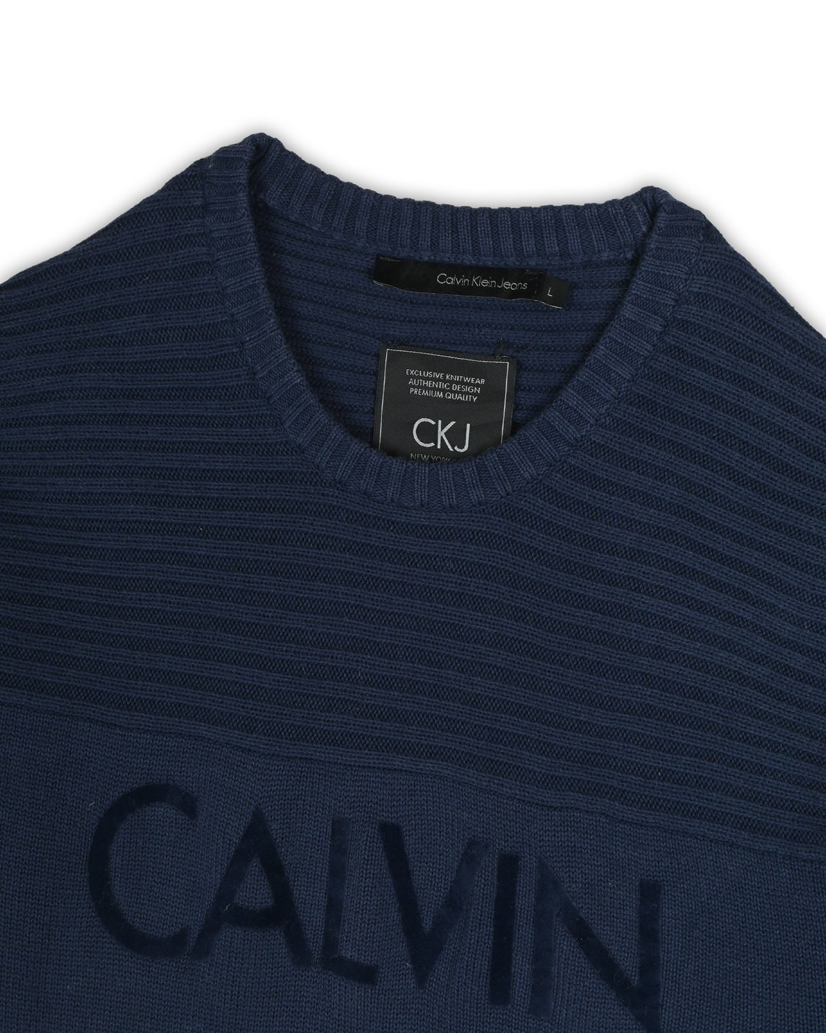 CALVIN KLEIN JEANS SWEATER - L