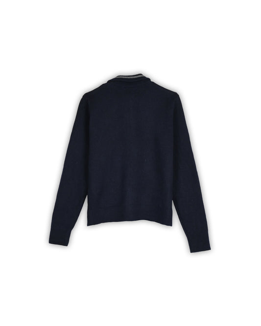 LACOSTE ZIPPER SWEATER - S