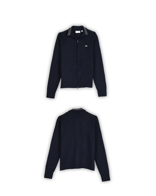 LACOSTE ZIPPER SWEATER - S