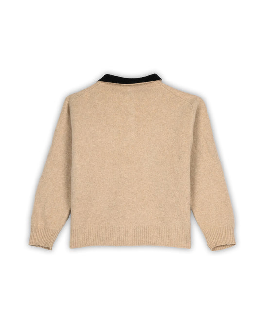 BURBERRY WOMEN'S QUARTER-ZIP KNIT - XL