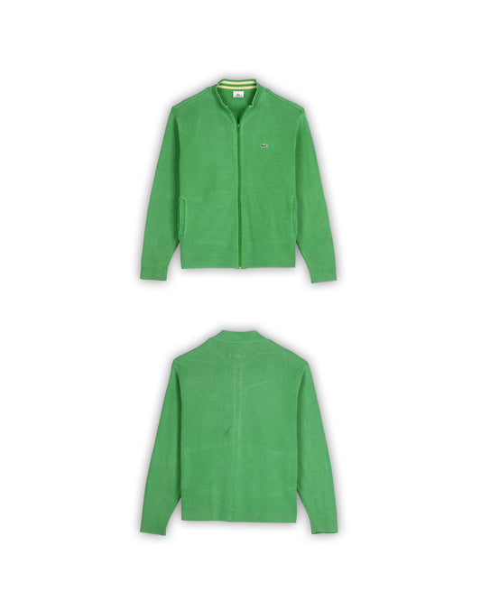LACOSTE ZIPPER SWEATER - M