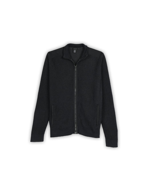 CALVIN KLEIN JEANS ZIPPER SWEATER - L