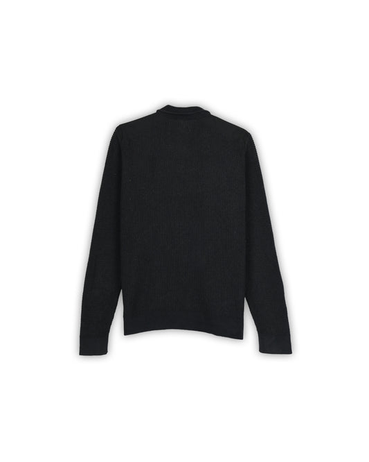 CALVIN KLEIN JEANS ZIPPER SWEATER - L