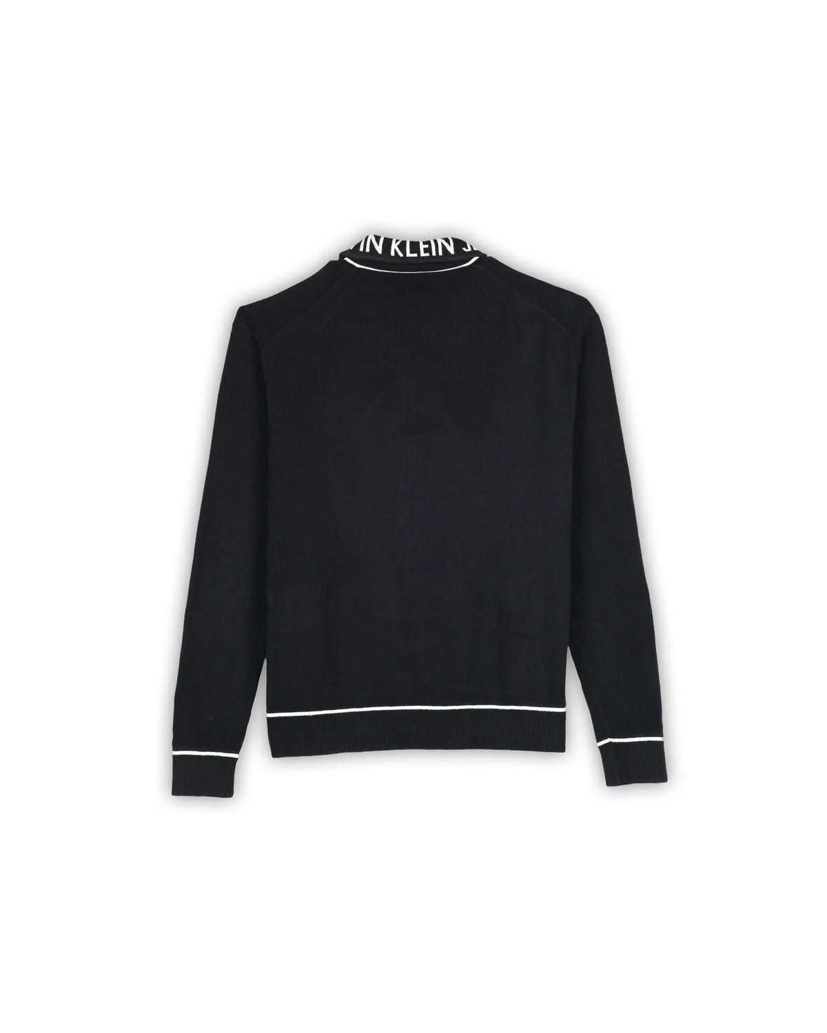 CALVIN KLEIN JEANS ZIPPER SWEATER - M
