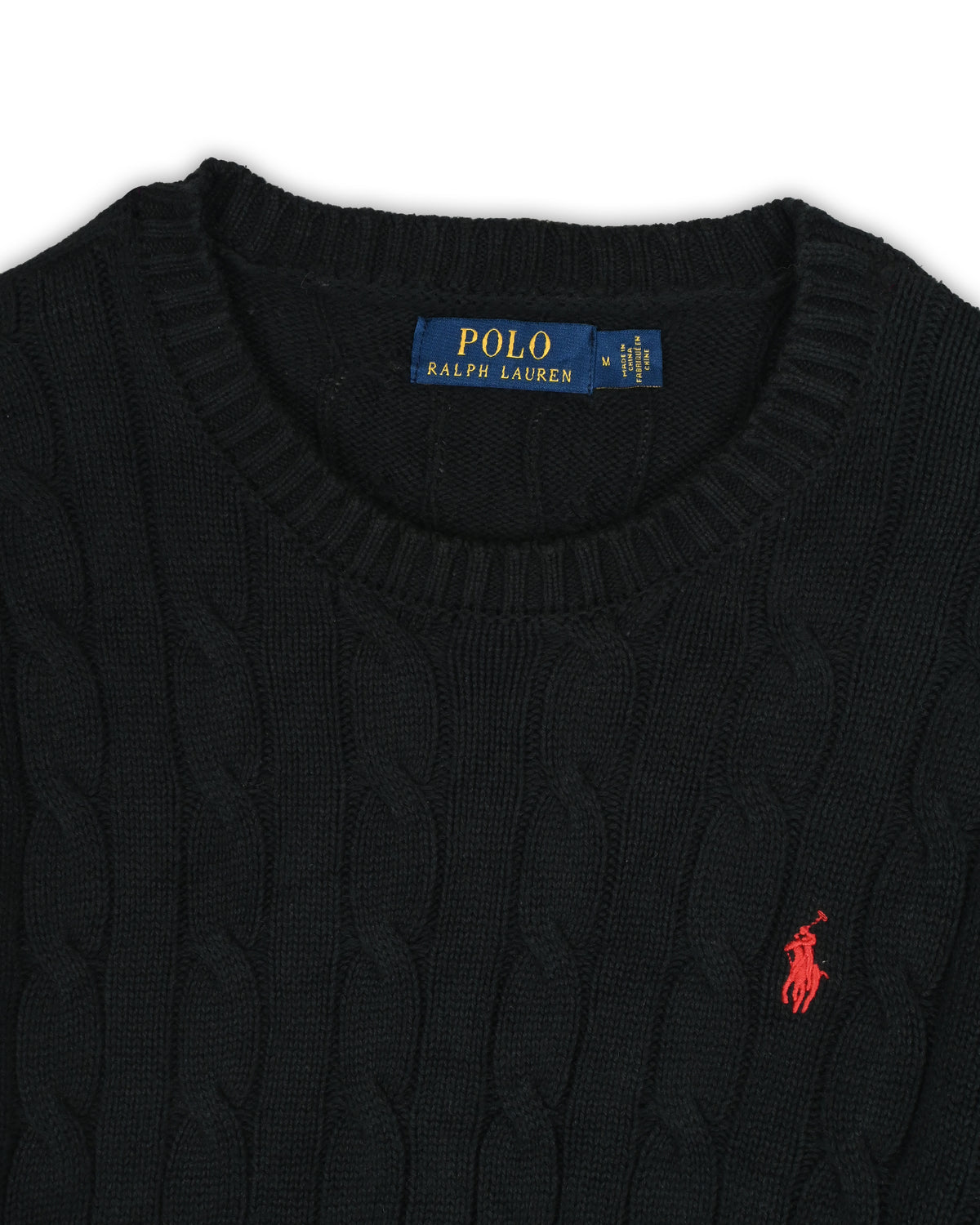 POLO RALPH LAUREN CABLE KNIT - M