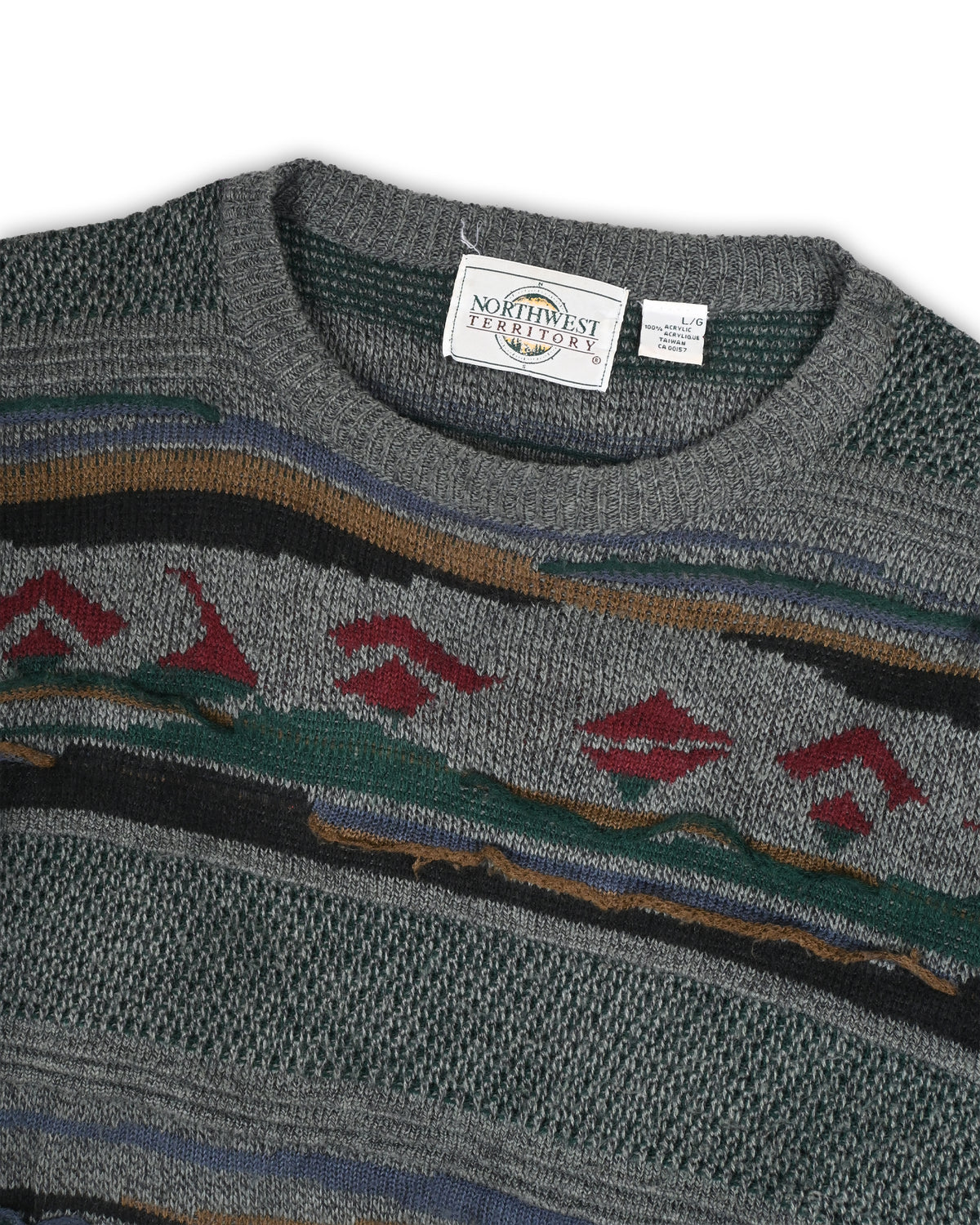 90'S NORTHWEST TERRITORY SWEATER - L