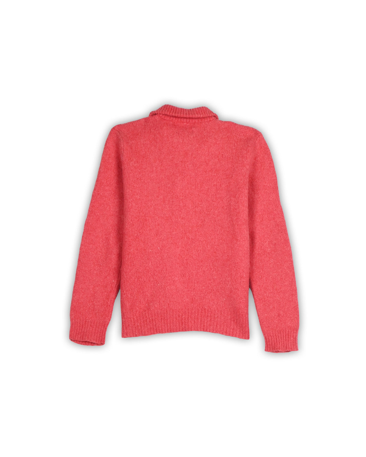 POLO RALPH LAUREN WOMEN'S WOOL QUARTER-ZIP KNIT - L