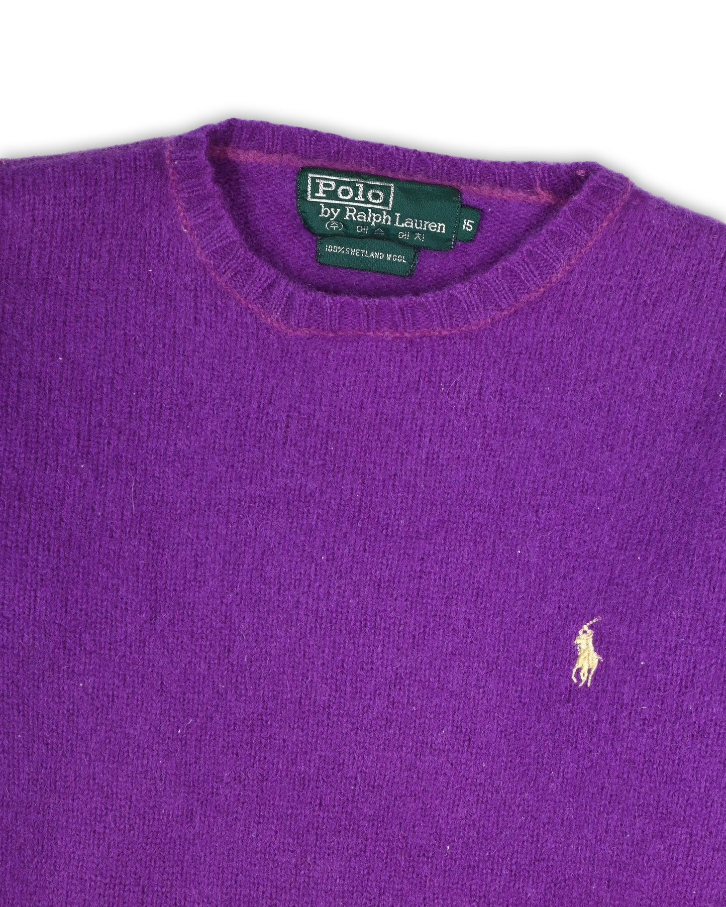 POLO RALPH LAUREN WOMEN'S WOOL SWEATER - S