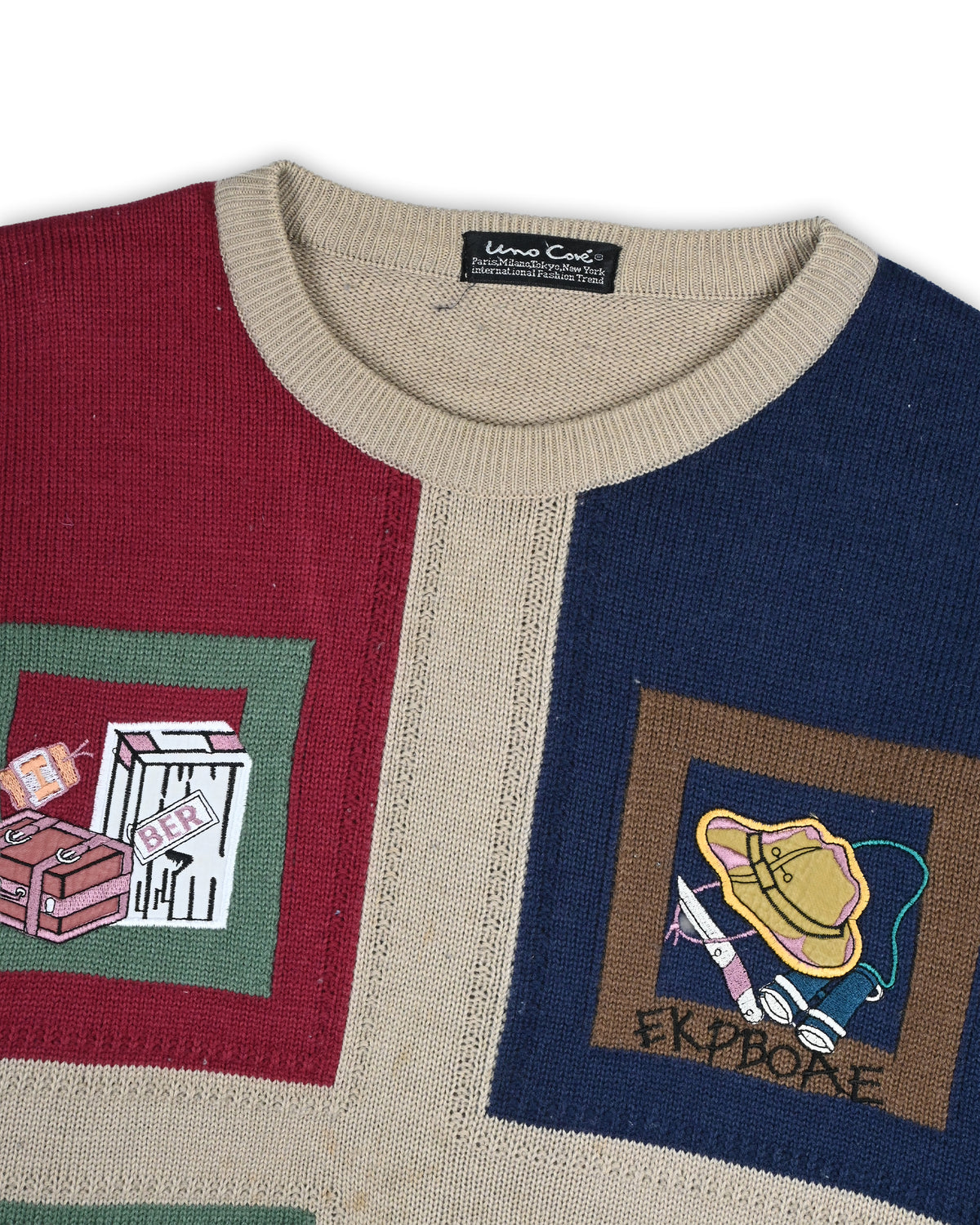 90'S UNO COVE VINTAGE SWEATER - L